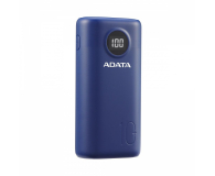 ADATA Power Bank P10000QCD 10000mAh granatowy - 1055693 - zdjęcie 6